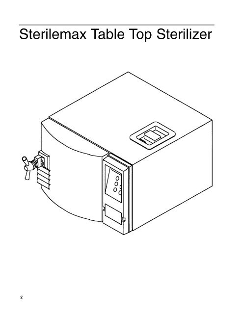 Sterilemax Table Top Steam Sterilizer