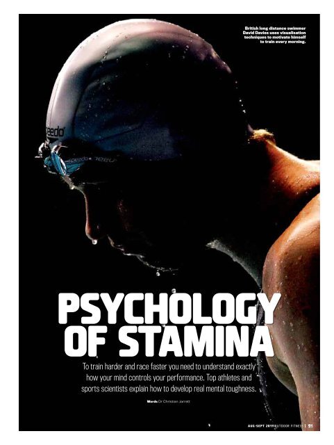 The Psychology of Stamina - Christian jarrett