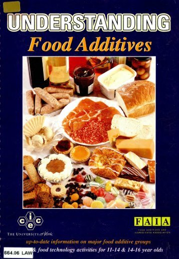 Understanding food additives - National STEM Centre