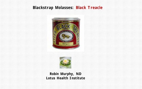 Blackstrap Molasses: Black Treacle - Health with Homeopathy in ...