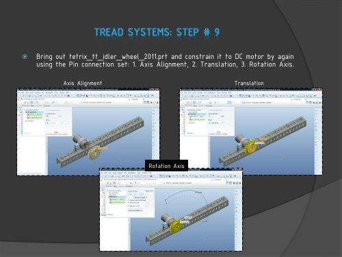 Simulating Tread Systems in Creo Elements/Pro 5.0