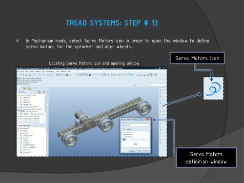 Simulating Tread Systems in Creo Elements/Pro 5.0