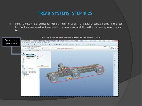 Simulating Tread Systems in Creo Elements/Pro 5.0