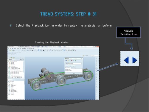 Simulating Tread Systems in Creo Elements/Pro 5.0