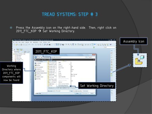 Simulating Tread Systems in Creo Elements/Pro 5.0