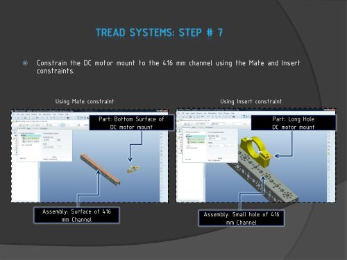 Simulating Tread Systems in Creo Elements/Pro 5.0