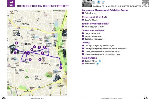 Accessible resources in Madrid. PDF (49 Mb) - Spain