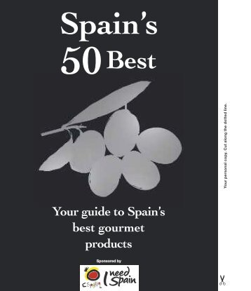 50 Spanish foods - PDF - Spain