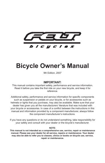 giant bike computer manual