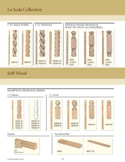 STAIR SYSTEMS - Stair Parts