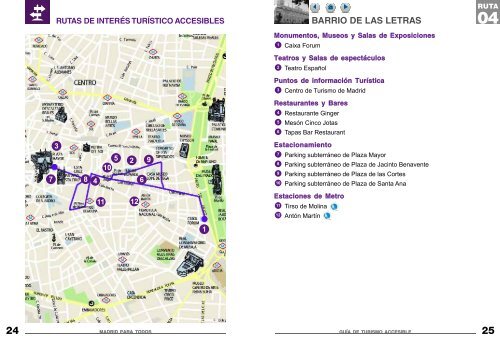 Recursos accesibles en Madrid. PDF - Spain