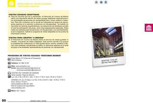 Recursos accesibles en Madrid. PDF - Spain