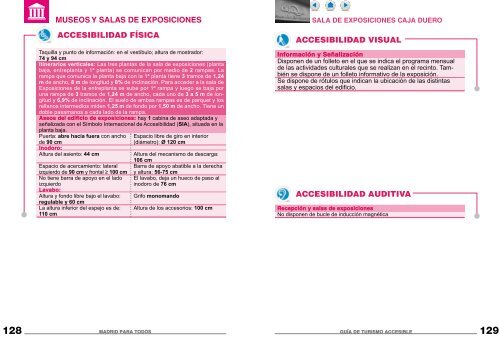 Recursos accesibles en Madrid. PDF - Spain