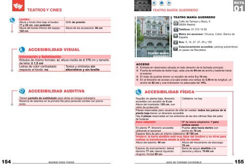 Recursos accesibles en Madrid. PDF - Spain