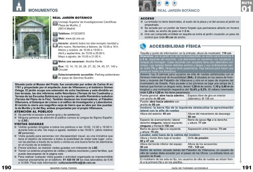 Recursos accesibles en Madrid. PDF - Spain