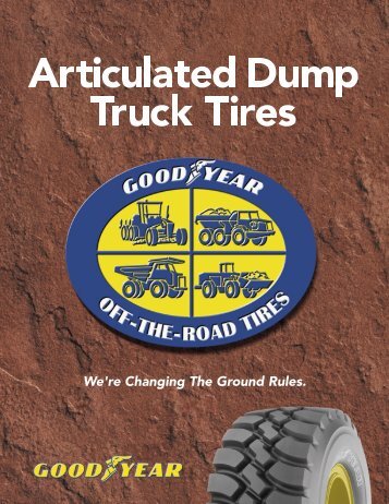 Goodyear Articulated Dump Truck Radials