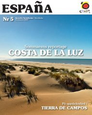 Sommarens reportage Costa de la Luz -  Spain