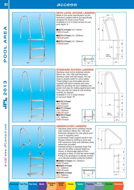 Pacer Pole Flex Chart