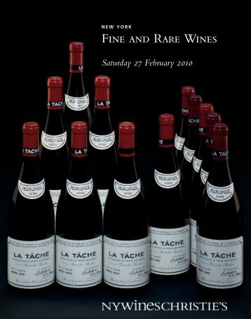 Fine and Rare Wines - Christie's