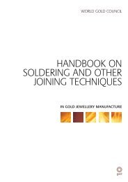 WOR/8462 Handbook Soldering - World Gold Council