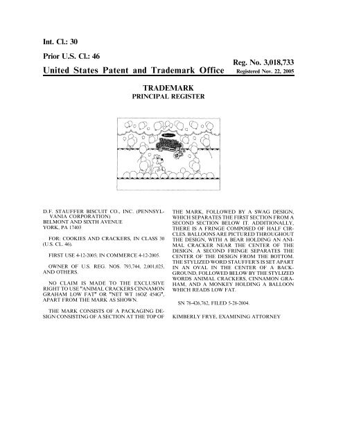 United States Patent and Trademark Office