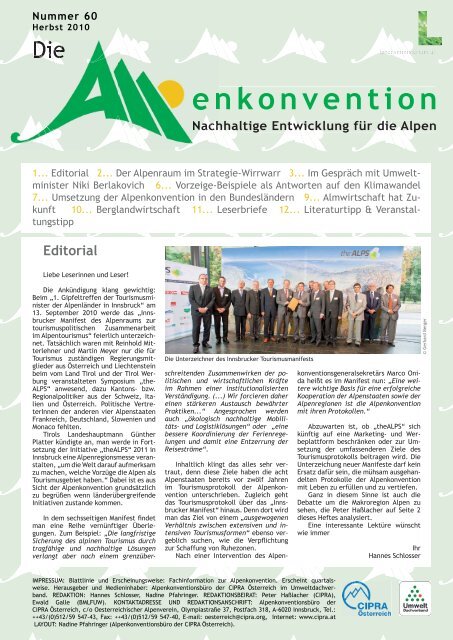 enkonvention - CIPRA