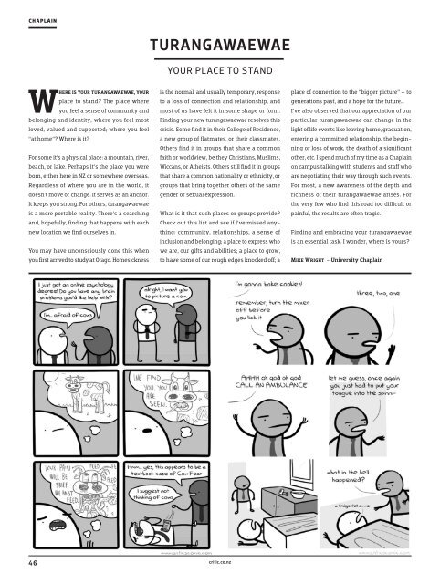 Issue 20 | August 13,2012 | critic.co.nz