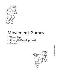 Movement Games - Sask Sport Inc.