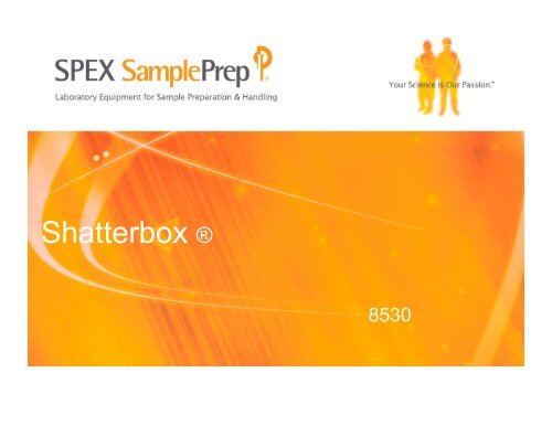 SPEX SamplePrep Products