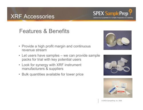 SPEX SamplePrep Products