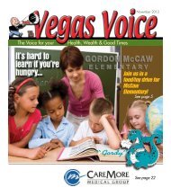 It's hard to learn if you're hungry... - The Vegas Voice