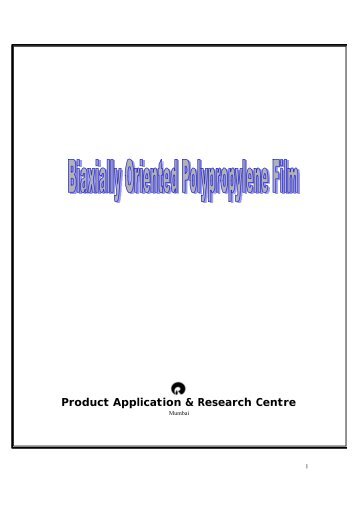 Biaxially Oriented Polypropylene Film (BOPP)