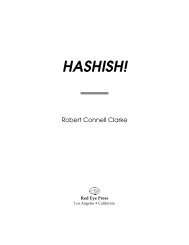 HASHISH! by Robert Connell Clarke - Online Pot