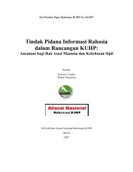 Tindak Pidana Informasi Rahasia dalam Rancangan KUHP: