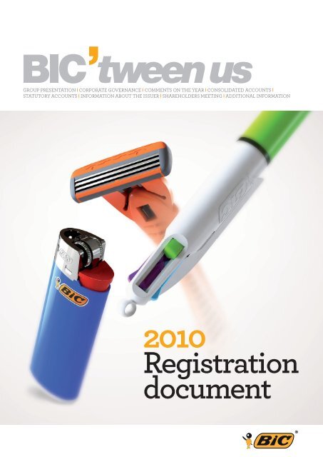 2010 Registration document - Bic