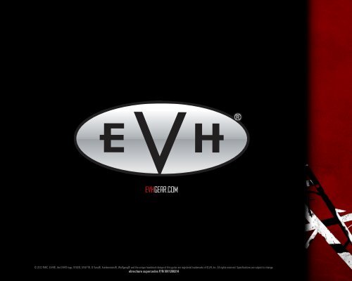 EVH Gear Catalog