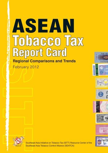 ASEAN Tobacco Tax Report Card - SEATCA