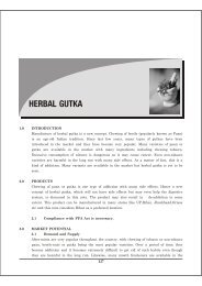 17 Herbal Gutka - Ministry of Food Processing Industries