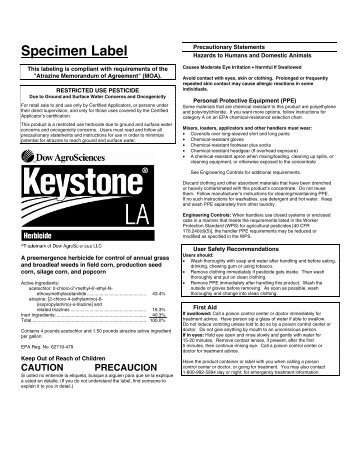 Keystone LA - Beyond Pesticides