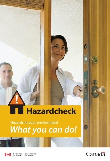 Hazardcheck - Hazards in your environment - What you can do!