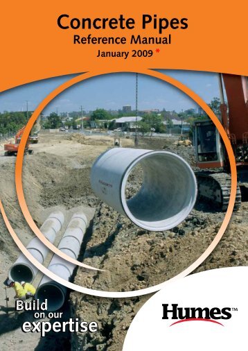 Concrete pipe manual - Humes