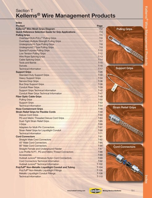 Kellems® Wire Management Products