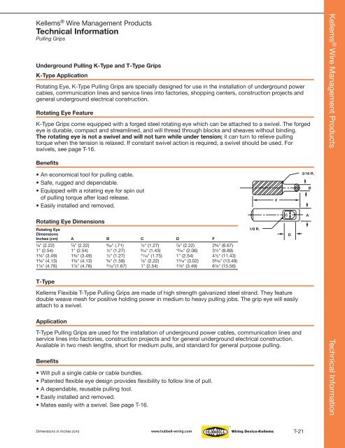 Kellems® Wire Management Products