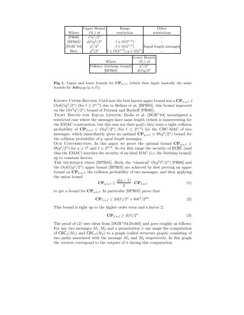 A Tight Bound for EMAC - CWI