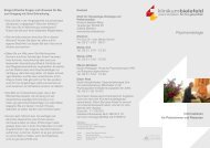 Flyer Psychoonkologie.pdf - Klinikum Bielefeld gem. GmbH