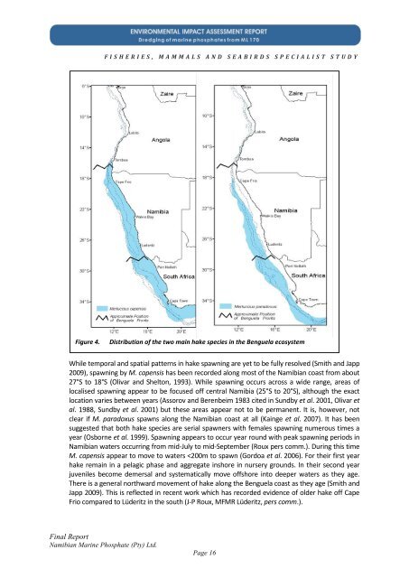 Fisheries - Enviro Dynamics Namibia