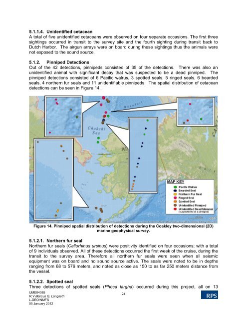 90-day Monitoring Report - National Marine Fisheries Service - NOAA
