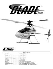 Blade CP Manual