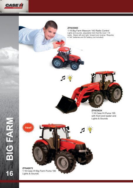 Download our Collectables, Toys and Ride-On Catalogue - Case IH