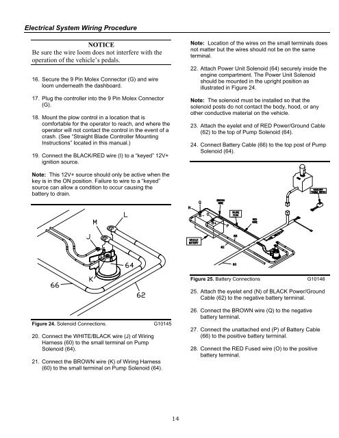 RT3 STRAIGHT BLADE INSTALLATION MANUAL - Boss Products